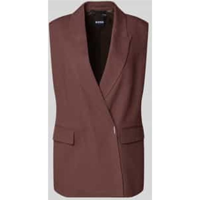 slim fit korte blazer van mix van linnen en viscose model 'JIA8'