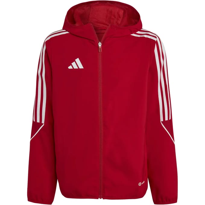 Adidas Tiro23 L Windbreaker Jasje Rood 7-8 Years Jongen