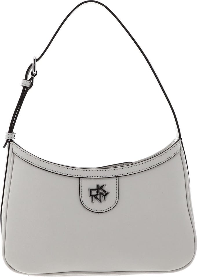 DKNY Schoudertas Carol Demi Shoulder Bag Pebble Crème