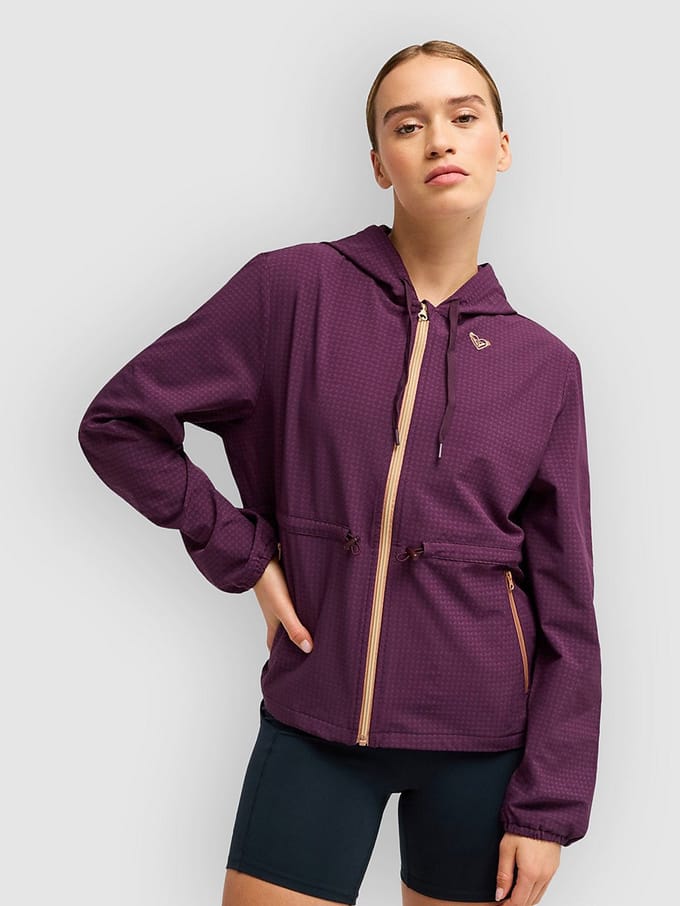 Dames Hoodie Roxy Boundless Spirit Textured