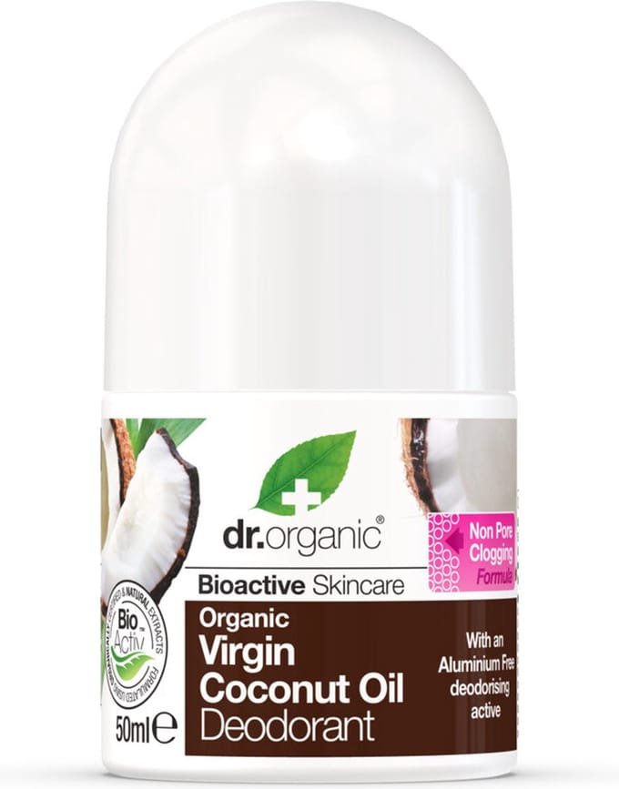 Dr Organic Virgin Kokos Olie Deodorant (6x 50ml)
