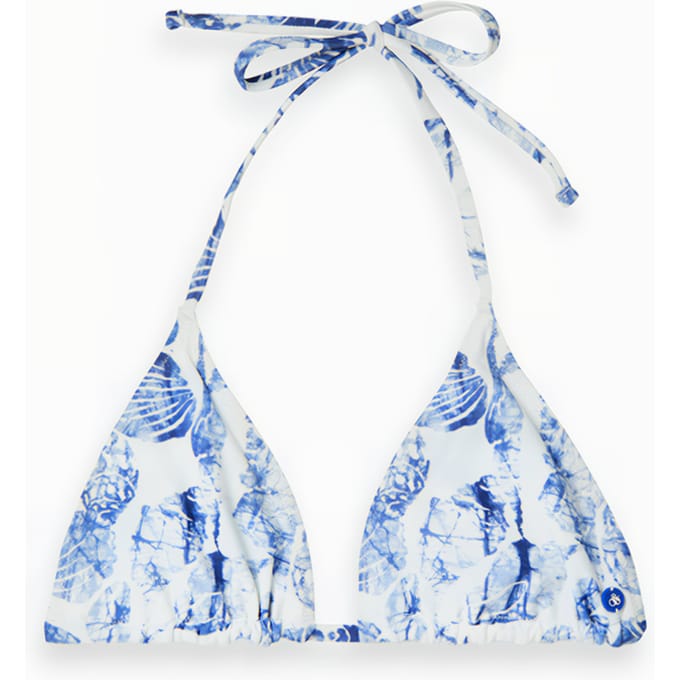 Scotch & Soda Reversible Bikini Top Shell Batik Blue Taglia: S | Bikini Outlet | Donna | Blu