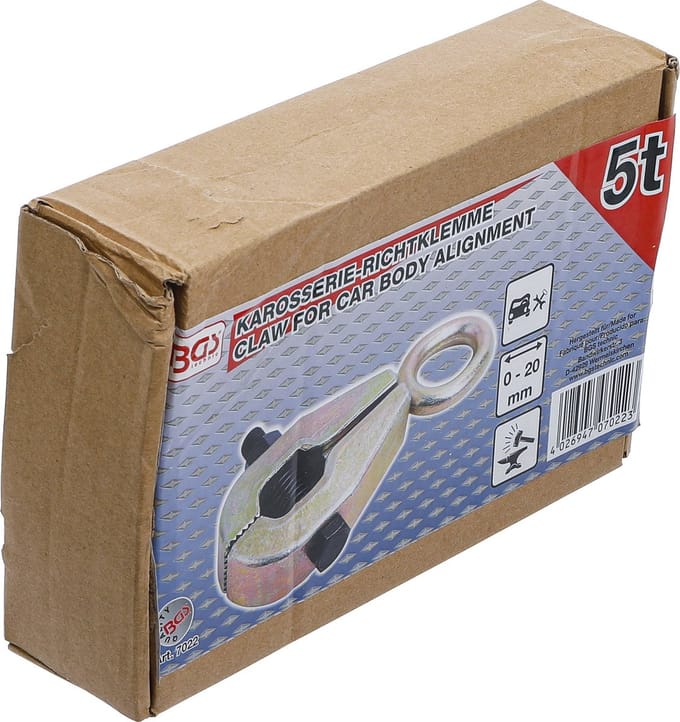BGS Carrosserie richtklem twee trekrichtingen max. 5 ton