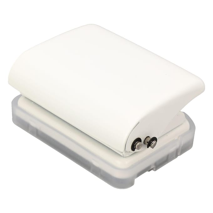 3-gaats perforator Losbladig Handheld Gatperforator voor B5 A5 A6 A7 A4 Papier 5 Vel 70g Capaciteit white