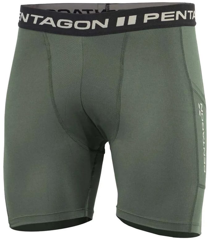 Pentagon Apollo Tac Fresh Basislaag Shorts Groen M Man