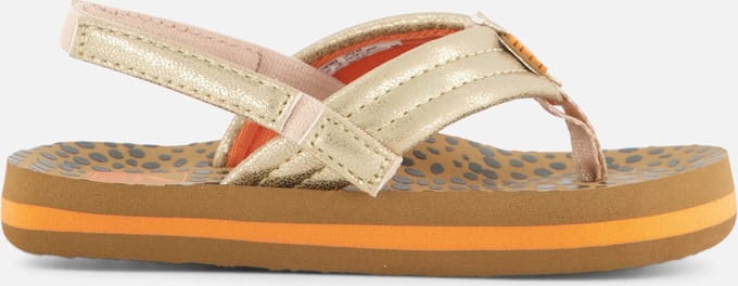 Reef Little Ahiwild Meisjes Slippers - Bruin/Goud - Maat 26