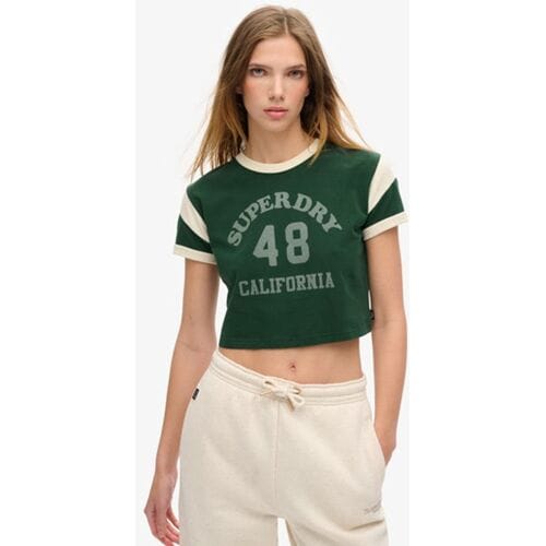 Dames-T-shirt Superdry Core Logo