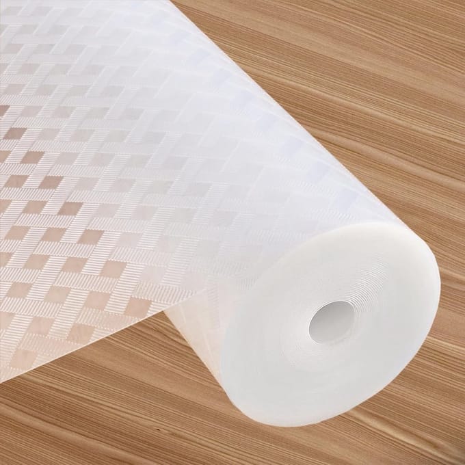 Ladevoeringen - Plankbekleding - Keuken Organiseren - Waterdicht en Antislip - 45 x 500 cm - Transparant