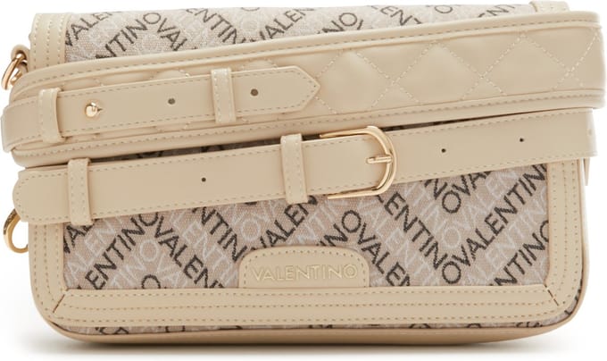 VALENTINO Schoudertas Blizzard Flap Bag Ecru / Multi Beige