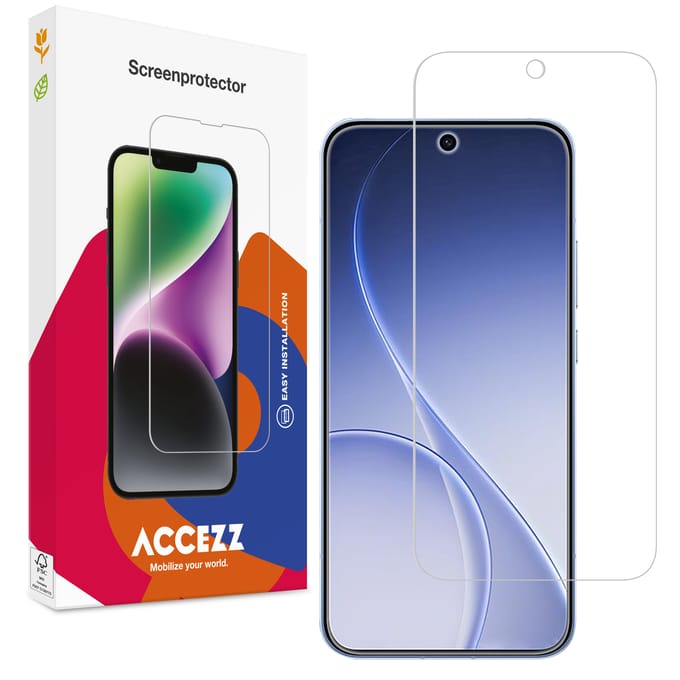 Accezz Screen Protector - Geschikt voor Oppo Reno15 (5G) - Gehard Glas Screenprotector