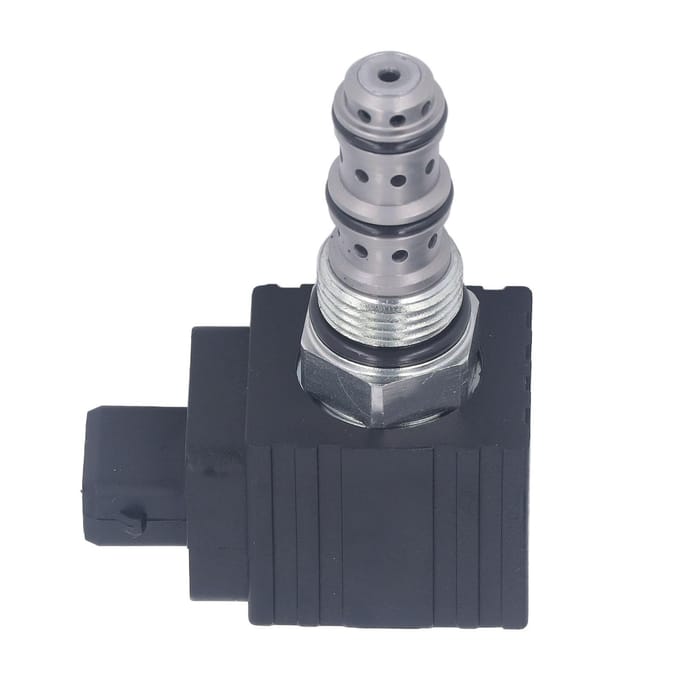 Solenoïdeklep AGP019‑02‑01 12V 2-pins Gelegeerd Staal Vervanging voor Massey Ferguson Tractor