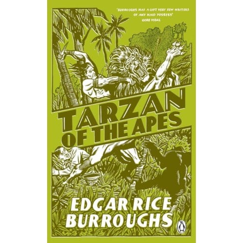 Tarzan van de Apen door Edgar Rice Burroughs Paperback Boek 9780141036533