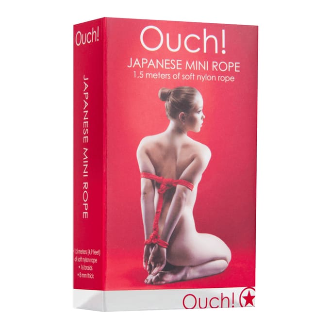 Japanese Mini Rope - 1,5m - Red