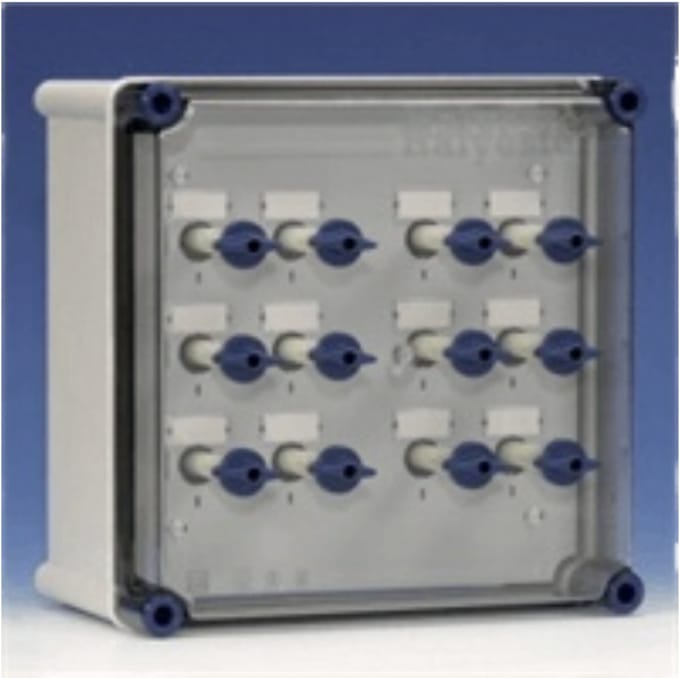 Eaton schakelaarkast met deksel 2-polig 25A 270x270mm IP56 (1861829)
