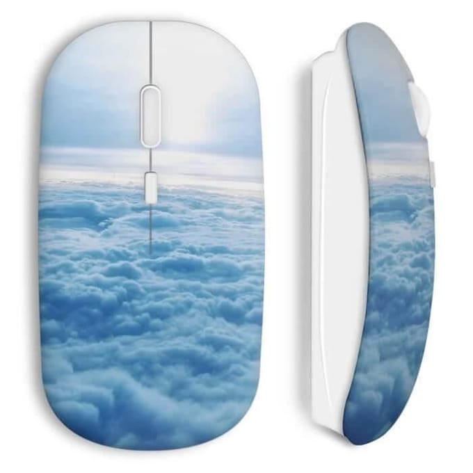 Wolken draadloze muis