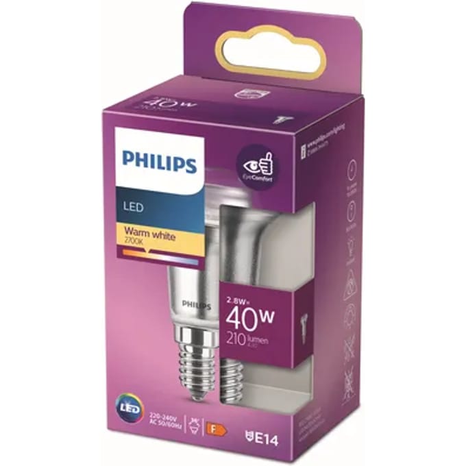 Philips LED Reflector - 40 W - E14 - warmwit licht