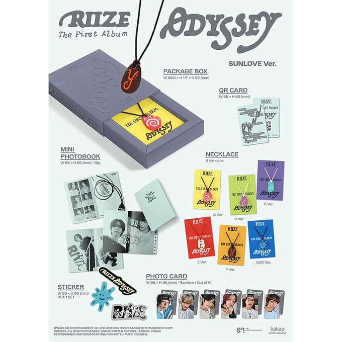 RIJST - ODYSSEY (SUNLOVE Limited Edition E Ver.) red