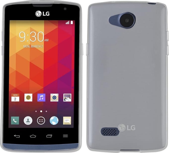 Transparant TPU hoesje voor de LG Joy