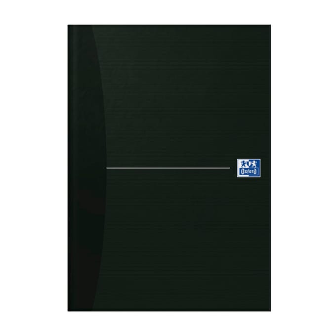 Notitieboek Oxford Office A4 Smart Black Gelijnd