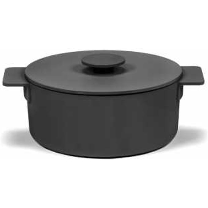 Serax - Sergio Herman - Surface - Ovenschaal S - Zwart - L 26cm - 4,76kg