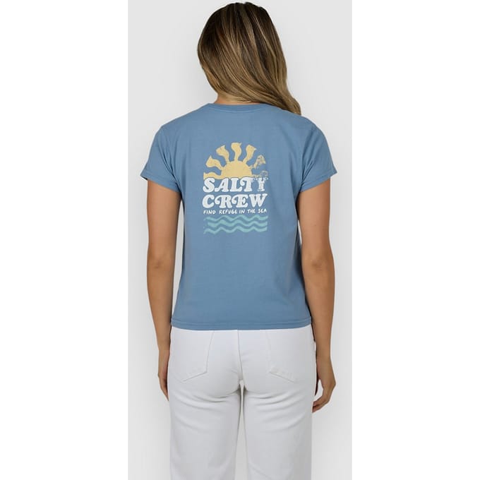 Salty Crew West Bound Modern T-Shirt blauw