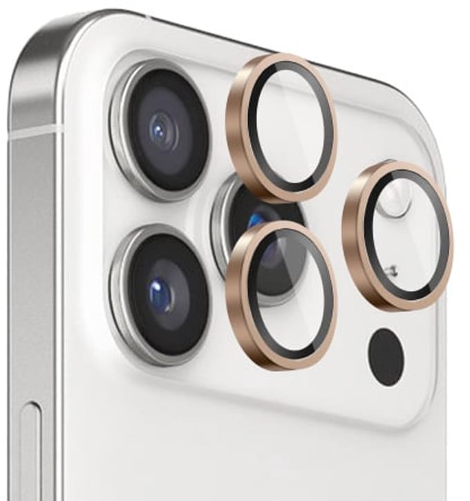 Zanaé - Camera beschermer - Goud - iPhone 17 Pro / 17 Pro Max