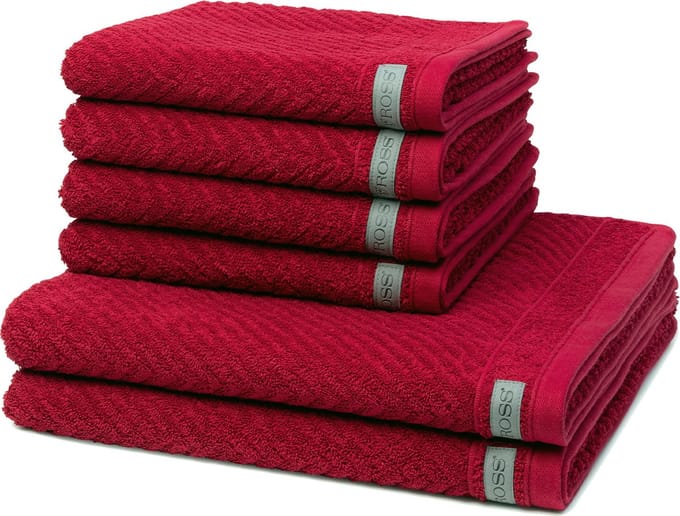 Ross Dames en Heren 4 X handdoek 2 X douchehanddoek - in set Smart