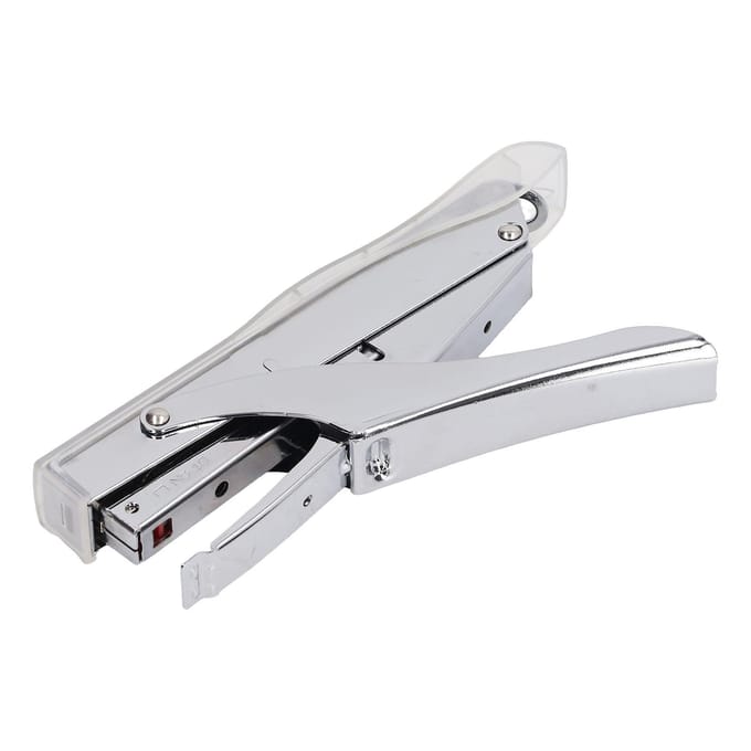 Handheld Nietmachine 10 Vel Capaciteit Ergonomische Arbeidsbesparende Mini Nietmachine voor het Inbinden van Documenten Transparant transparant
