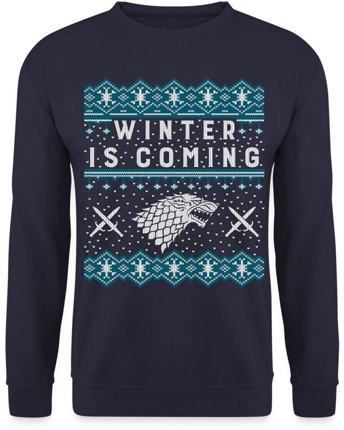 Game Of Thrones Winter Is Coming Sweater Heren