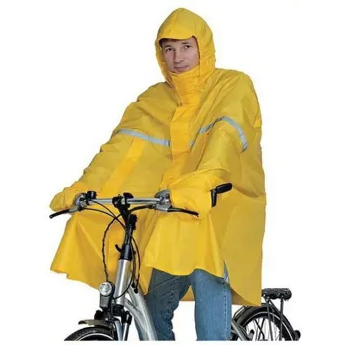 Hock Super Perfekto Waterdichte Poncho Geel XL Man