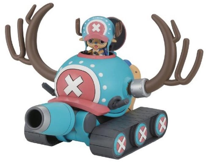 One Piece Maquette Chopper Tank Robot 10cm
