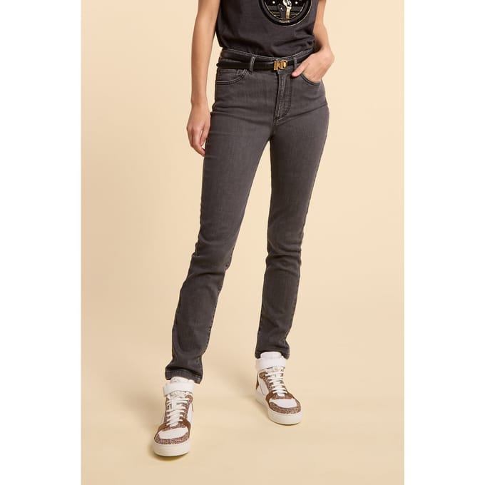 ICode Charcoal Slim Jeans Anthracite Taglia: 24 | Jeans Slim Fit Outlet | Donna