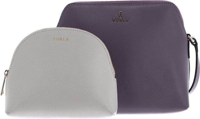 FURLA Schoudertas Ares Camelia Mini Crossbody Aura + Perla e Paars