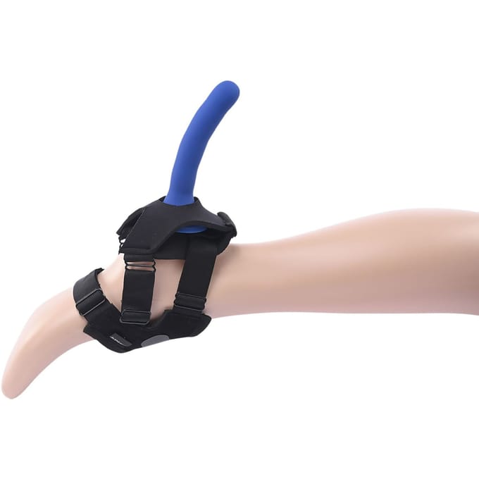 Sportsheets - Pivot Flex Voet Strap On - Zwart