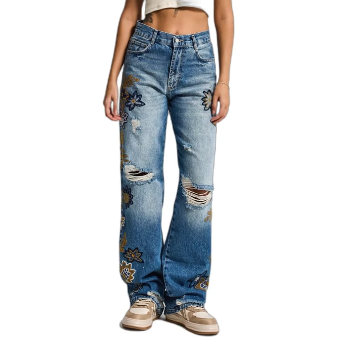 It's Basic - LOOSE MID RISE JEANS