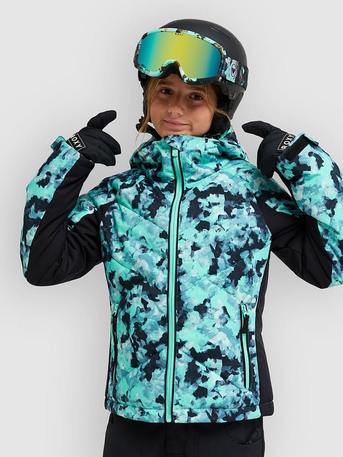 Roxy Snowdrift Girl Kids Jas blauw