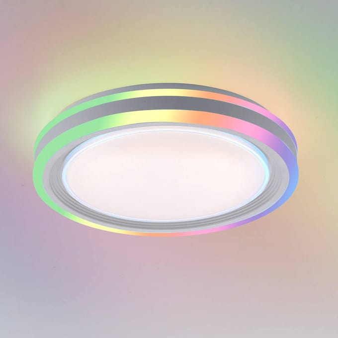 JUST LIGHT. GmbH LED plafondlamp Spheric, CCT, RGB, Ø 40cm