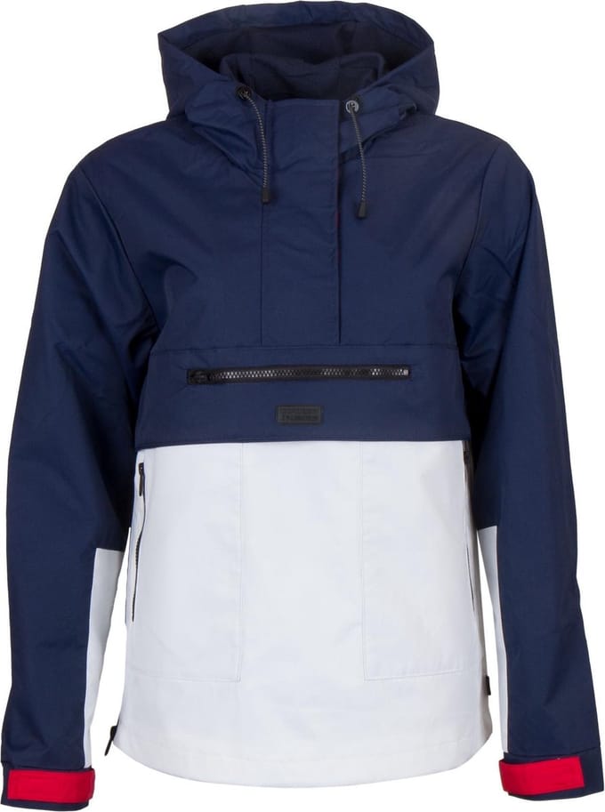 Superdry Jas - Maat S  - Vrouwen - Navy/Wit/Rood