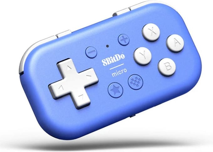 8BitDo Micro - 12 hours playtime - Pocket sized - Wireless Controller - Nintendo Switch