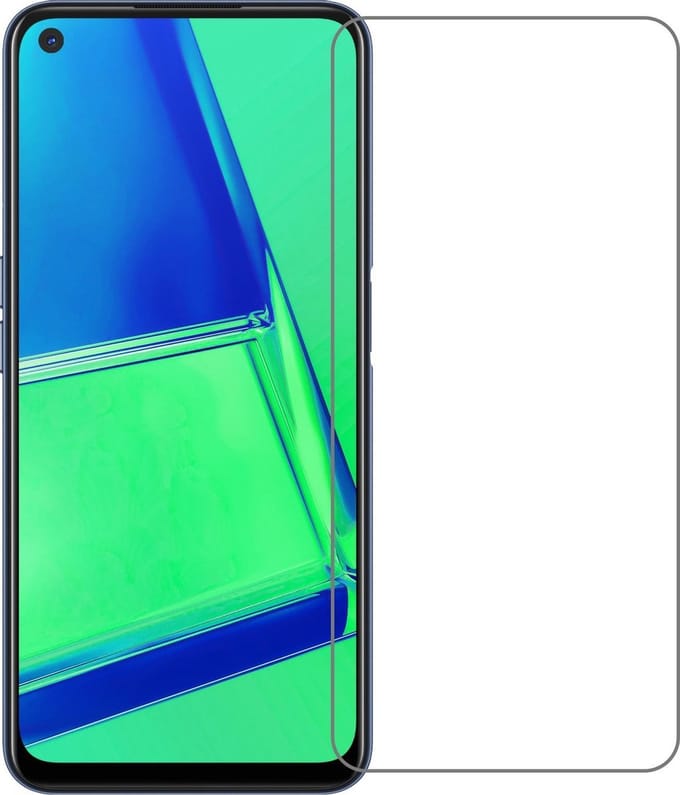 Screenprotector - Geschikt voor OPPO A52 - Extra Sterk - Gehard Glas - Beschermglas - Tempered Glass - Screen Protector
