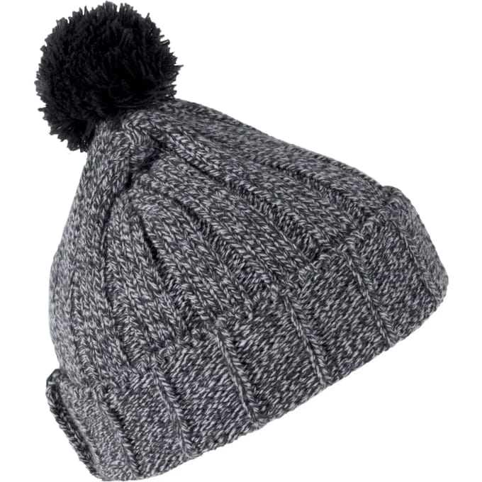 K-up Pomponmuts met omslag KP519 - Grey Melange / Dark Grey - One size