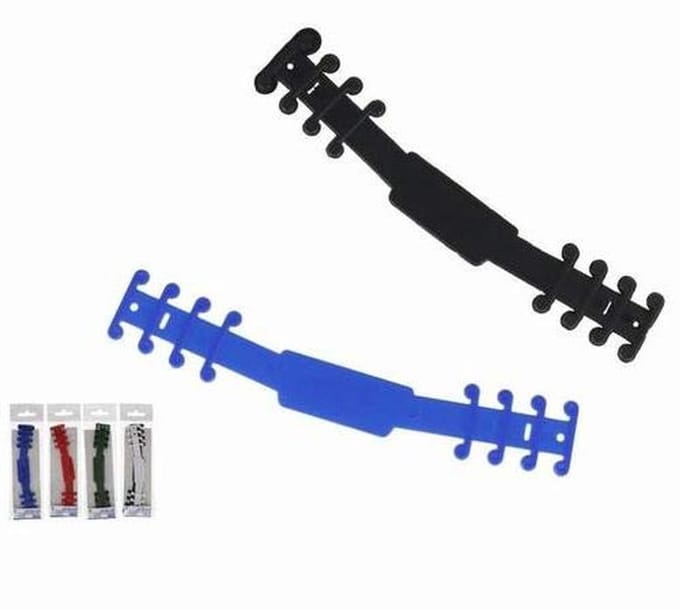 Masker Houder - Bescherming Accessoire - Hygiënisch Werken - Verstelbaar Design - Universele Pasvorm - Blauw