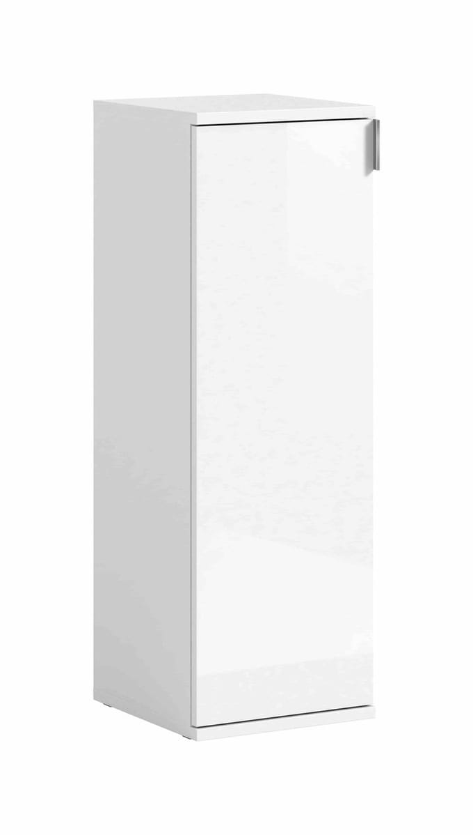 Projectxladekast wit hoogglans - 34x30x99cm