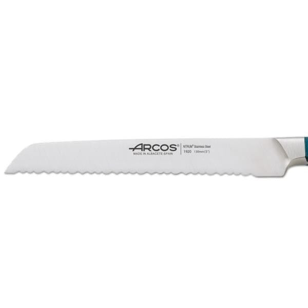 Couteau à tomate - Arcos - Brooklyn - 13cm - Acier inoxydable - Manche en micarta turkoois turquoise