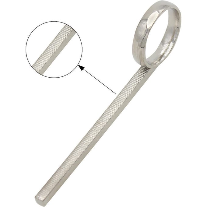 Trompetventiel Schuifvingerring Trompet Accessoire Vervanging zilver