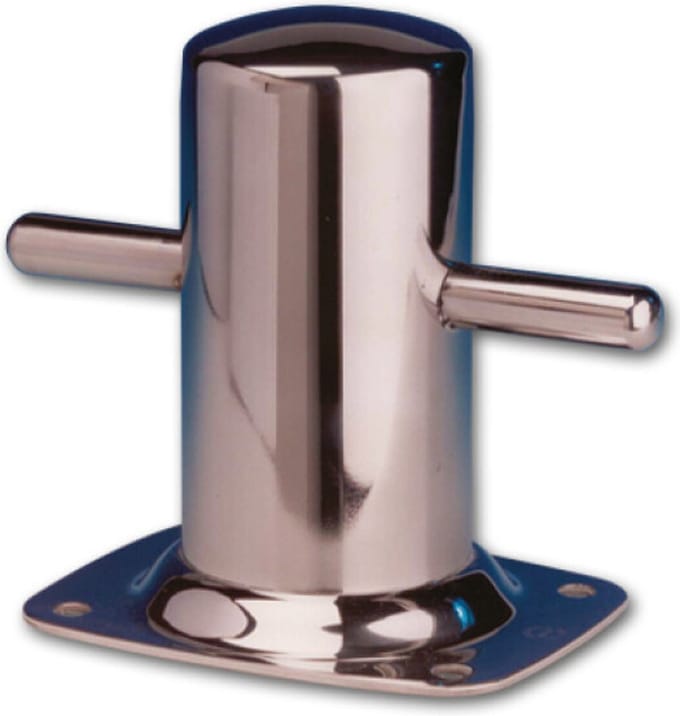 Hollex RVS Bolder Ø50 x 95 mm met Voetplaat