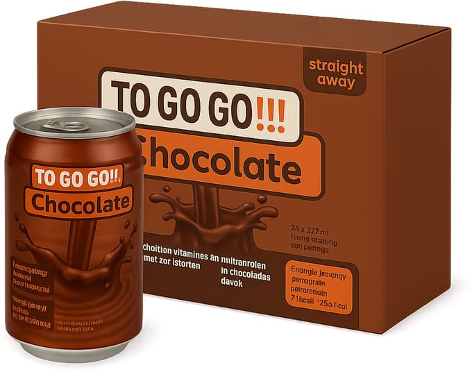Straight away Maaltijdvervanger - Kant en Klaar - Chocolade - 24 x 237 ml