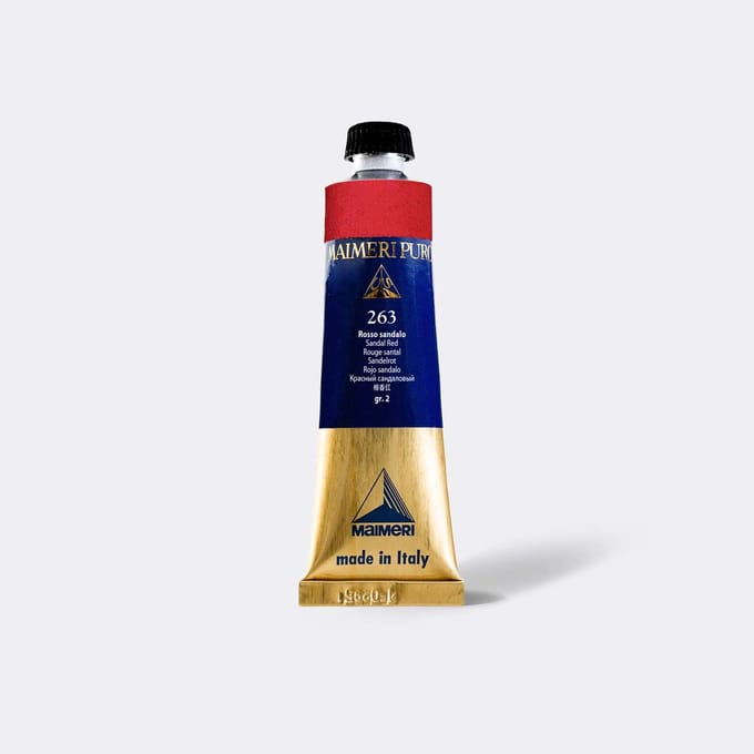Maimeri - Puro Olio- olieverf 40 ml - Rosso sandalo 263