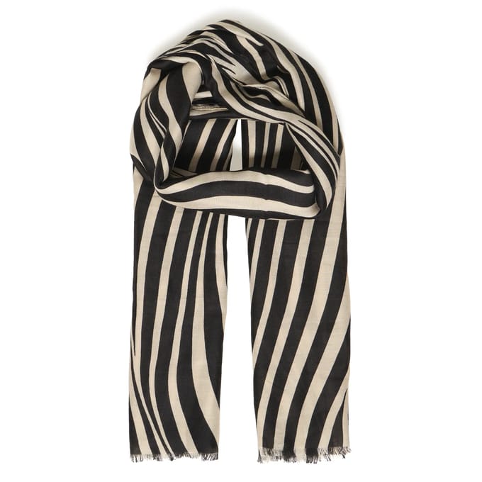 b.young - BYWIMONA WAVY LINES SCARF - Dames - Sjaals