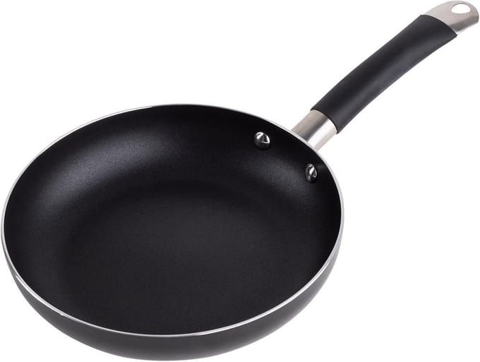 Grote Braadpan 28 cm Inclusief Inductie - Geperst Aluminium Koekenpan